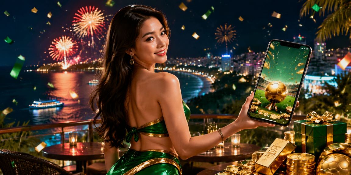 Người chơi trải nghiệm casino và Slots trên điện thoại tại bãi biển Vũng Tàu